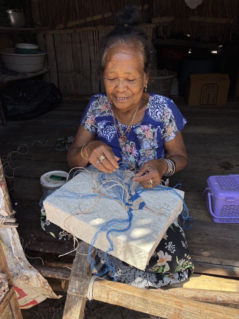 weaving in Thailand weaving in Thailand