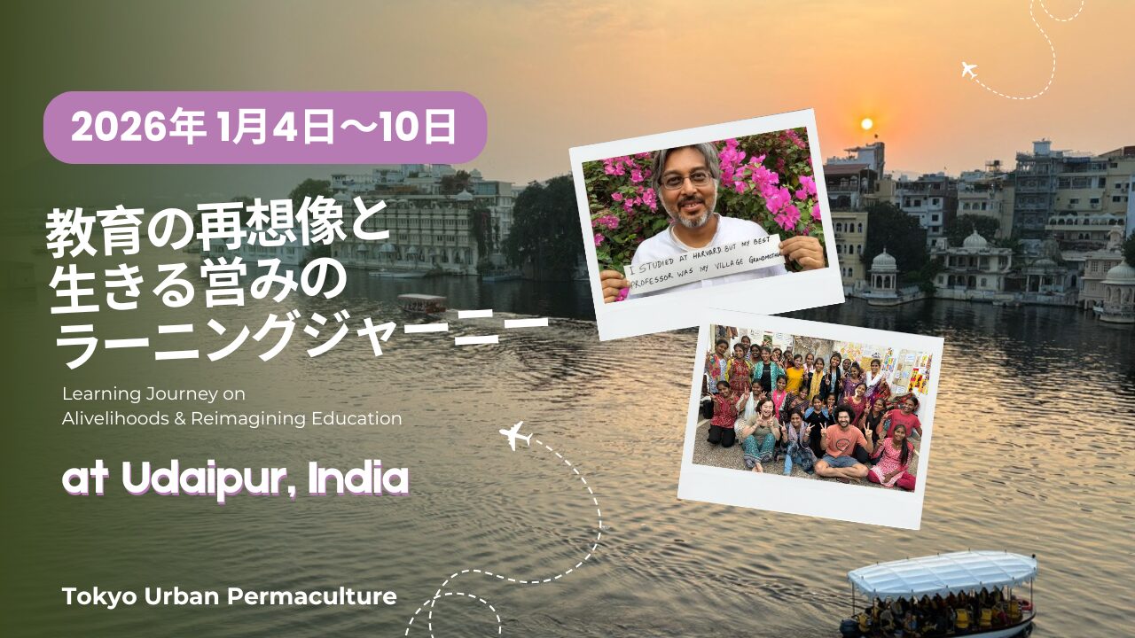2026.1 教育の再想像と生きる営みのラーニングジャーニー＠インドのウダイプル