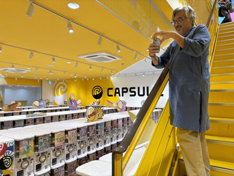 原宿のカプセルショップ