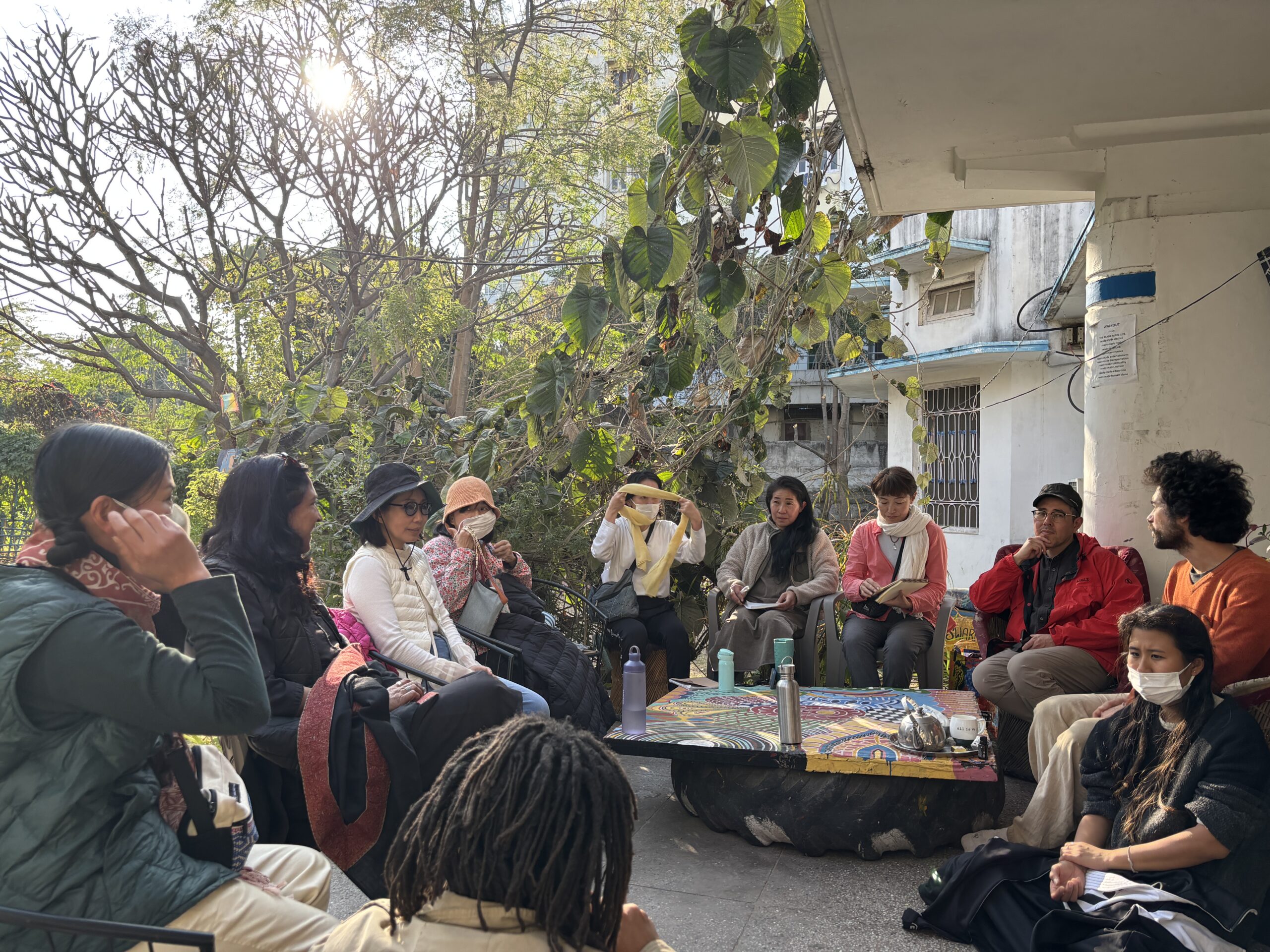 シクシャンタールにて